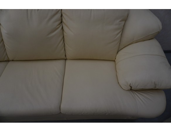 ZESTAW SKÓRA NATURALNA JASNA 3 + 2 WŁOSKI STYL