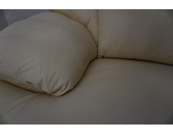 ZESTAW SKÓRA NATURALNA JASNA 3 + 2 WŁOSKI STYL