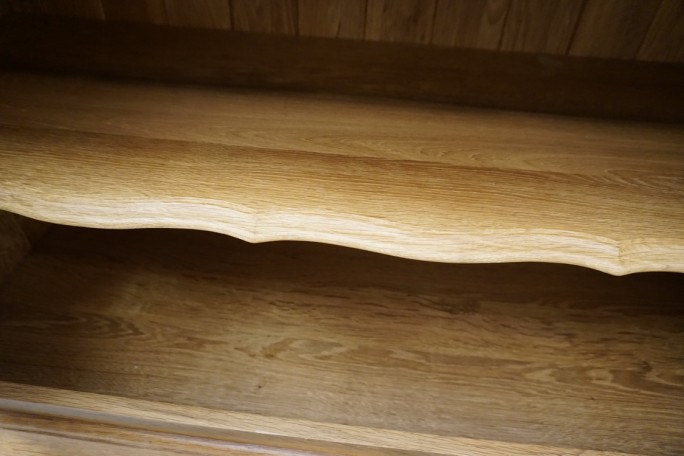 KOMODA WYSOKA Z LITEGO DĘBU PODŚWIETLANA SUPER...