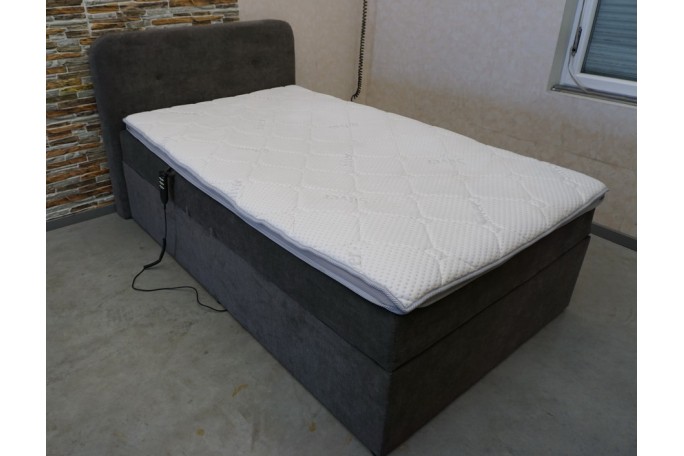 ŁÓŻKO Z ELEKTRYCZNYM STELAŻEM + MATERAC 120x200 CM