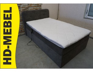 ŁÓŻKO Z ELEKTRYCZNYM STELAŻEM + MATERAC 120x200 CM