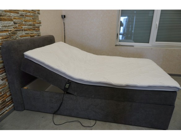 ŁÓŻKO Z ELEKTRYCZNYM STELAŻEM + MATERAC 120x200 CM