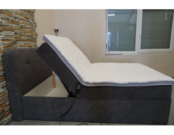 ŁÓŻKO Z ELEKTRYCZNYM STELAŻEM + MATERAC 120x200 CM