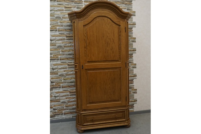 SZAFA DĘBOWA 1 DRZWIOWA + SZUFLADA , SZER. 98 CM