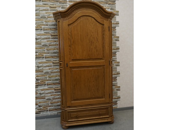 SZAFA DĘBOWA 1 DRZWIOWA + SZUFLADA , SZER. 98 CM