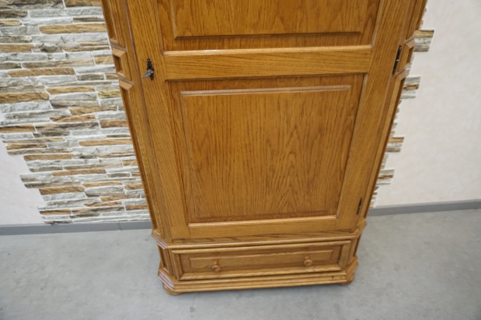 SZAFA DĘBOWA 1 DRZWIOWA + SZUFLADA , SZER. 98 CM