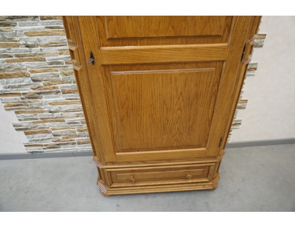 SZAFA DĘBOWA 1 DRZWIOWA + SZUFLADA , SZER. 98 CM