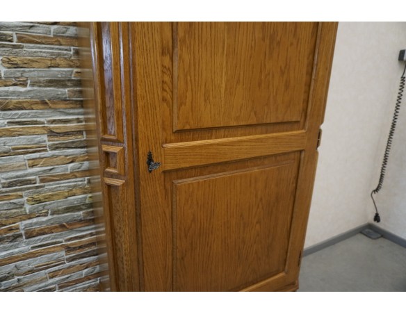 SZAFA DĘBOWA 1 DRZWIOWA + SZUFLADA , SZER. 98 CM