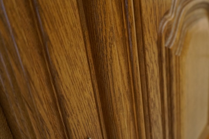 KOMODA DĘBOWA 4 DRZWIOWA SZER. 182 CM