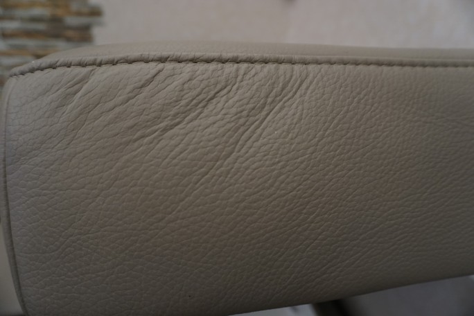 SKÓRA NATURALNA BEŻOWA NAROŻNA Z FUNKCJĄ SPANIA...