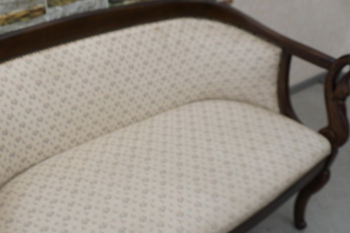 SOFA SIEDZISKO MAŁA STYLOWA ORZECHOWA DO...