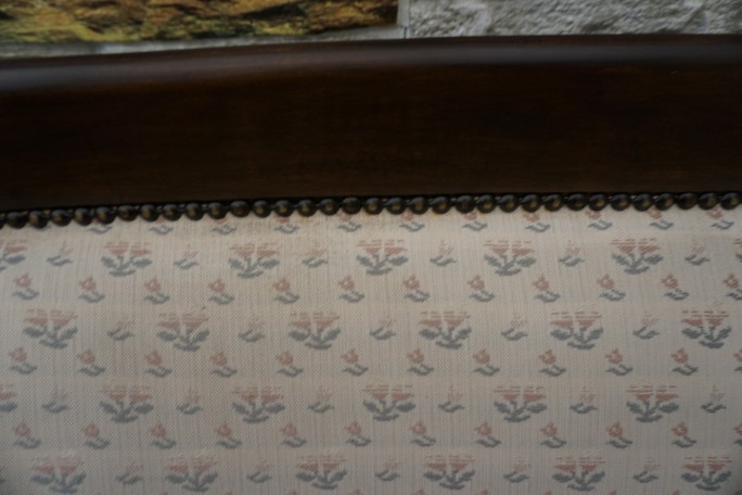 SOFA SIEDZISKO MAŁA STYLOWA ORZECHOWA DO...