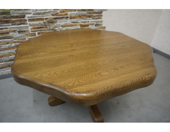 ŁAWA LITY DĄB 8-KĄTNA KONICZYNA 100x100 CM