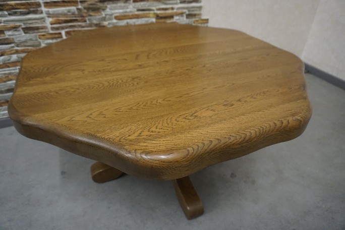 ŁAWA LITY DĄB 8-KĄTNA KONICZYNA 100x100 CM