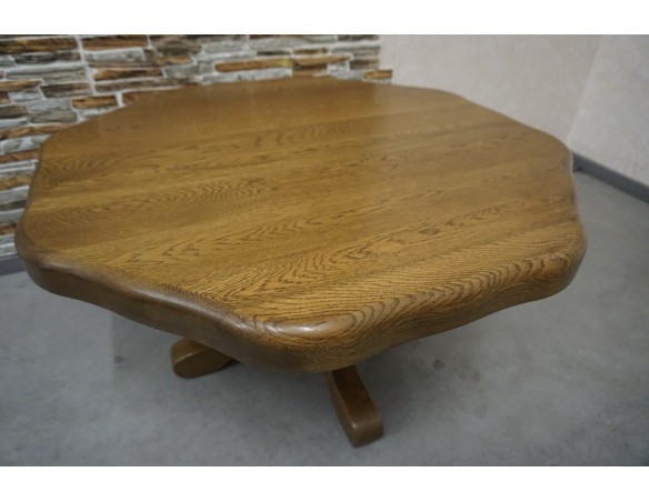 ŁAWA LITY DĄB 8-KĄTNA KONICZYNA 100x100 CM