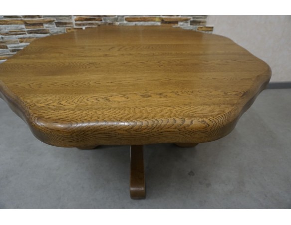 ŁAWA LITY DĄB 8-KĄTNA KONICZYNA 100x100 CM