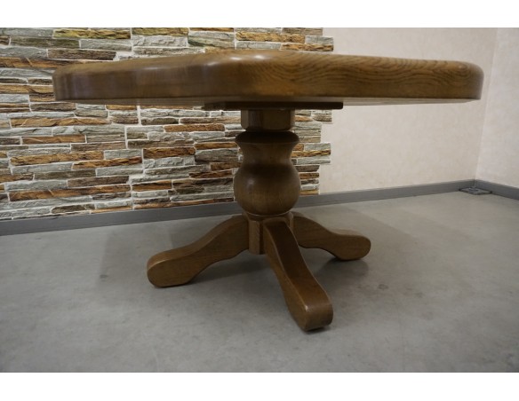 ŁAWA LITY DĄB 8-KĄTNA KONICZYNA 100x100 CM