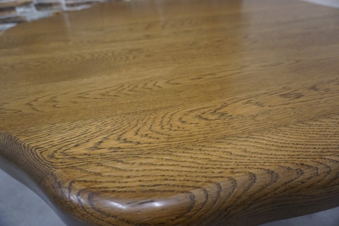 ŁAWA LITY DĄB 8-KĄTNA KONICZYNA 100x100 CM