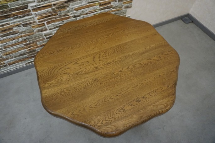 ŁAWA LITY DĄB 8-KĄTNA KONICZYNA 100x100 CM