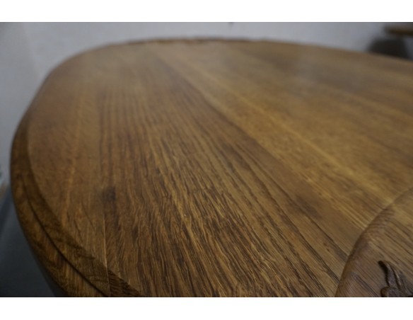 ŁAWA LITY DĄB NATURALNA RZEŹBIONY BLAT UNIKATOWA SZER. 140 CM