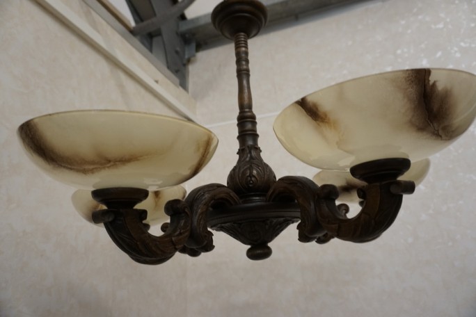 ŻYRANDOL DĘBOWY WISZĄCY 5 KLOSZY