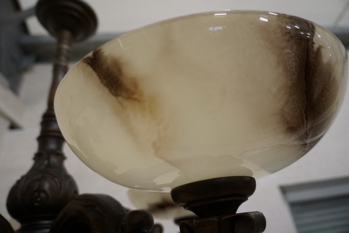 ŻYRANDOL DĘBOWY WISZĄCY 5 KLOSZY