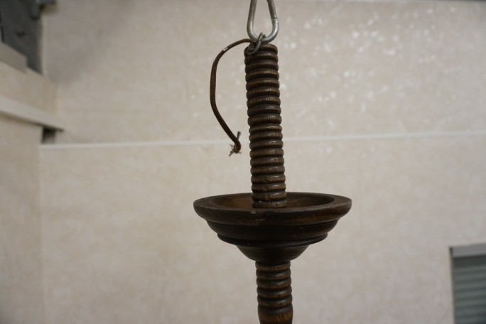 ŻYRANDOL DĘBOWY WISZĄCY 5 KLOSZY