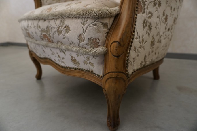 ZESTAW CHIPPENDALE SOFA 3 OSOBOWA + 2 FOTELE...