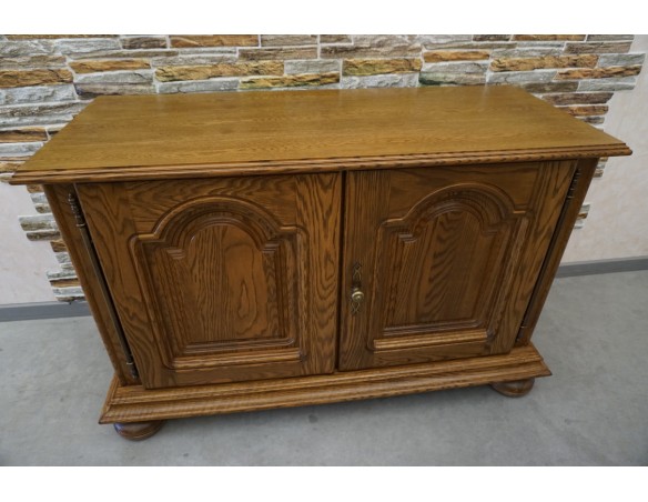 KOMODA DĘBOWA 2 DRZWIOWA SZER. 120 CM