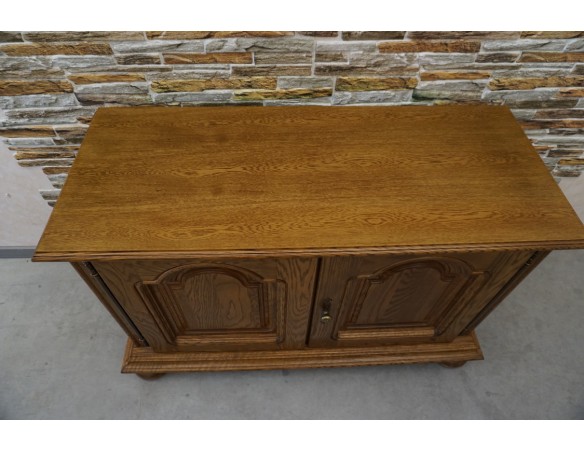 KOMODA DĘBOWA 2 DRZWIOWA SZER. 120 CM