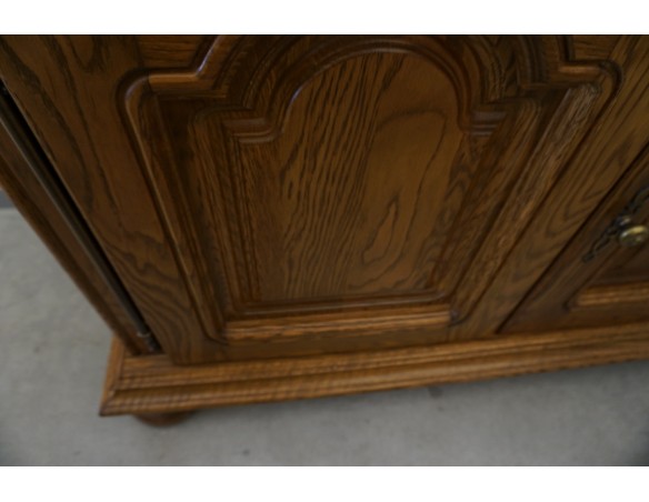 KOMODA DĘBOWA 2 DRZWIOWA SZER. 120 CM