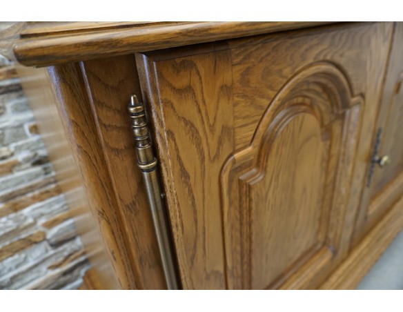 KOMODA DĘBOWA 2 DRZWIOWA SZER. 120 CM