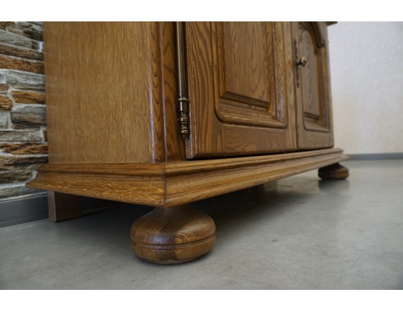 KOMODA DĘBOWA 2 DRZWIOWA SZER. 120 CM