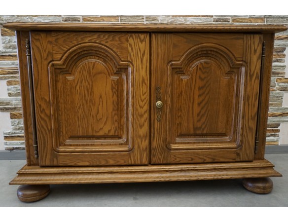 KOMODA DĘBOWA 2 DRZWIOWA SZER. 120 CM