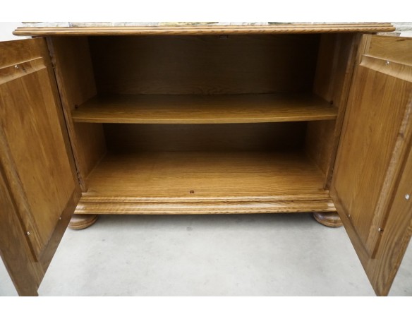 KOMODA DĘBOWA 2 DRZWIOWA SZER. 120 CM