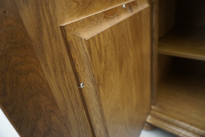 KOMODA DĘBOWA 2 DRZWIOWA IDEALNA POD TELEWIZOR...