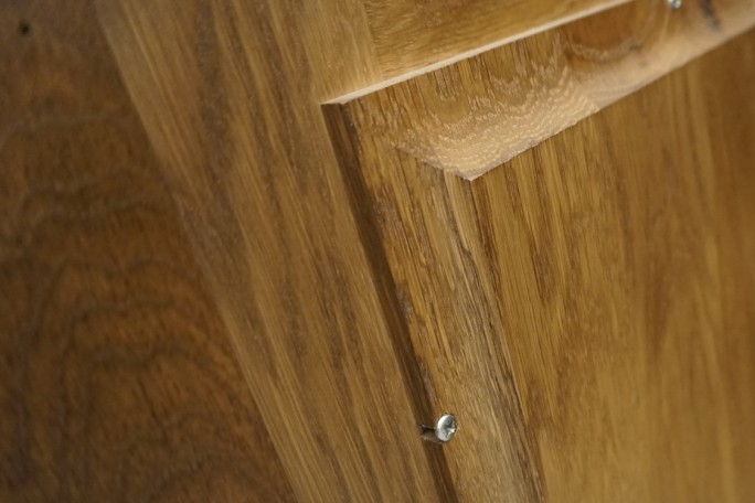 KOMODA DĘBOWA 2 DRZWIOWA IDEALNA POD TELEWIZOR...