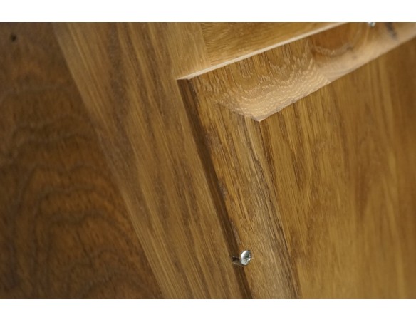 KOMODA DĘBOWA 2 DRZWIOWA IDEALNA POD TELEWIZOR SZER. 120 CM