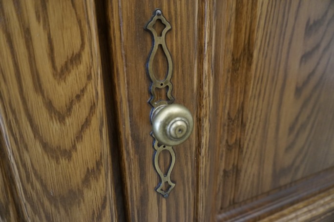 KOMODA DĘBOWA 2 DRZWIOWA IDEALNA POD TELEWIZOR...