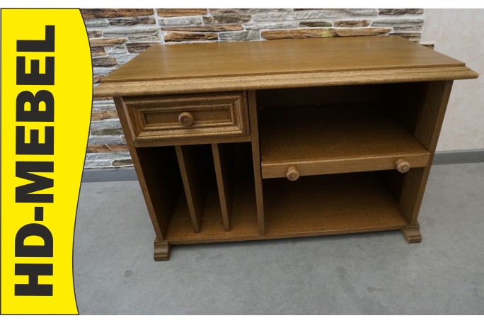 KOMÓDKA RTV DĘBOWA SZER. 88 CM