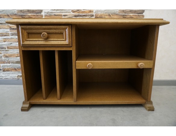 KOMODA POD TELEWIZOR RTV DĘBOWA SZER. 88 CM