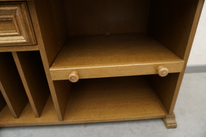 KOMÓDKA RTV DĘBOWA SZER. 88 CM