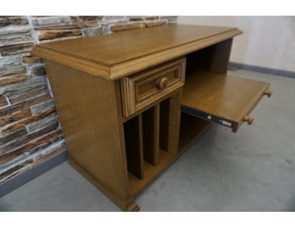 KOMÓDKA RTV DĘBOWA SZER. 88 CM