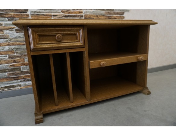 KOMÓDKA RTV DĘBOWA SZER. 88 CM