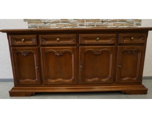 KOMODA ORZECHOWA 4 DRZWIOWA SZER. 180 CM 2