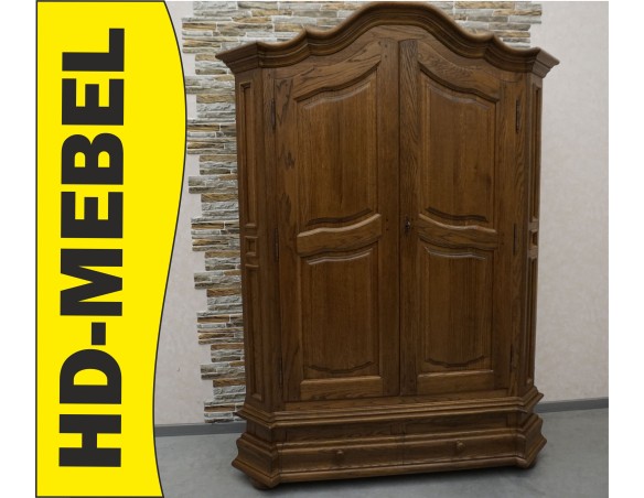 SZAFA DĘBOWA SUPER Z LITEGO DĘBU DĘBOWA 2 DRZWIOWA SZER. 152 CM