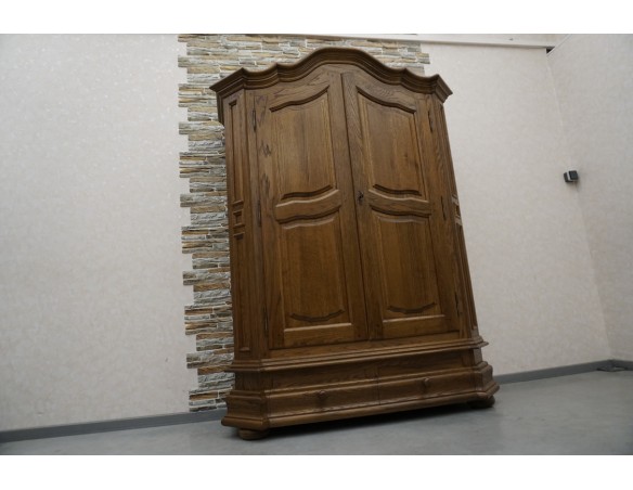 SZAFA DĘBOWA Z LITEGO DĘBU 2 DRZWIOWA SZER. 152 CM