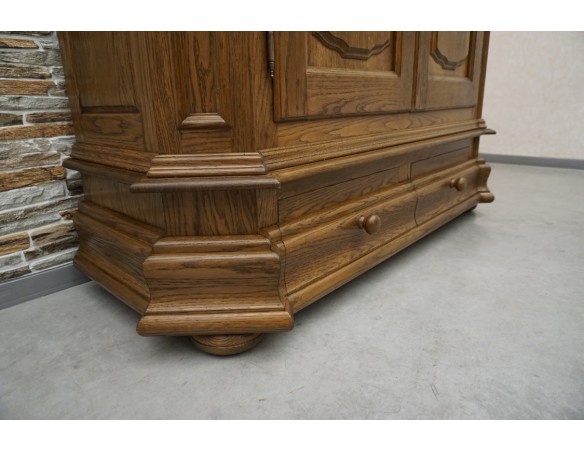 SZAFA DĘBOWA SUPER Z LITEGO DĘBU DĘBOWA 2 DRZWIOWA SZER. 152 CM