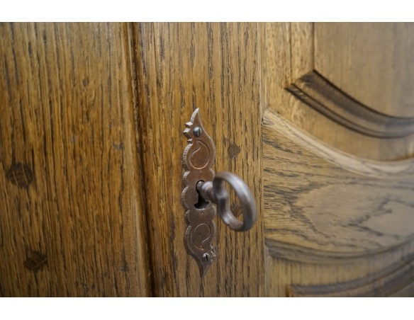 SZAFA DĘBOWA SUPER Z LITEGO DĘBU DĘBOWA 2 DRZWIOWA SZER. 152 CM