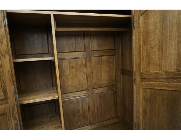 SZAFA DĘBOWA SUPER Z LITEGO DĘBU DĘBOWA 2 DRZWIOWA SZER. 152 CM